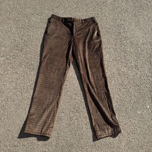 Paisley & Gray Pants Men's 32x31 Slim fit  Plaid Dress Pants